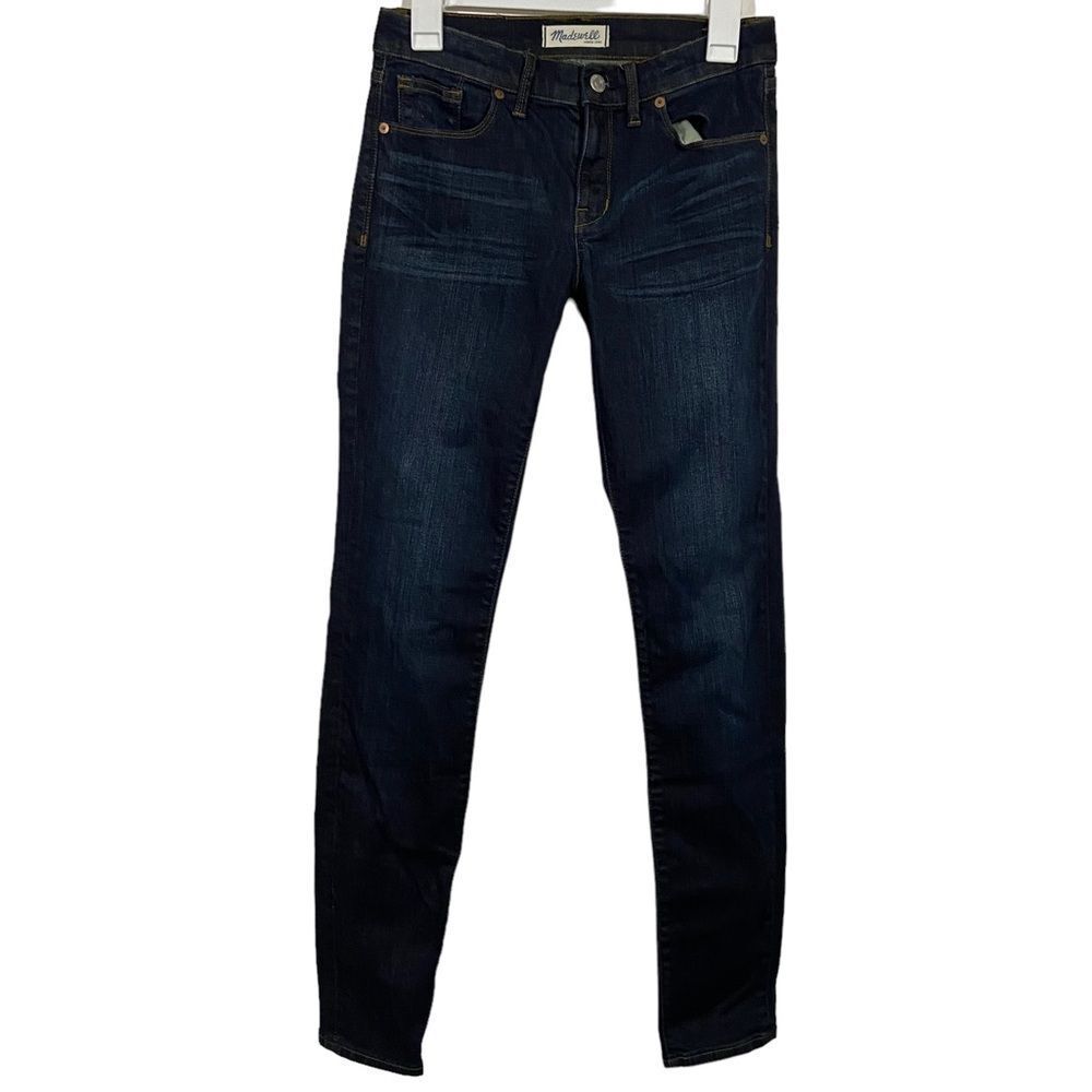 Madewell Dark Wash Skinny Skinny Jeans